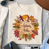 Autumn vibes Sublimation design, png for sublimation, Autumn PNG, Positive vibe PNG, Autumn vibe PNG