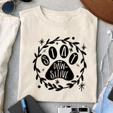 Stay pawsitive SVG design, png for sublimation, Mother SVG, Mother's quotes SVG