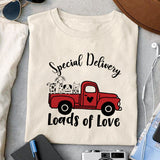 Loads of love special delivery SVG design, png for sublimation, Mother SVG, Mother's quotes SVG