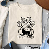 Mom of a corgi SVG design, png for sublimation, Mother SVG, Mother's quotes SVG