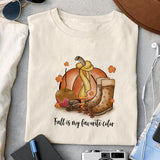 Fall is my favorite color sublimation design, png for sublimation, Autumn PNG, Positive vibe PNG, Autumn vibe PNG