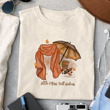 Little Miss Fall-bulous sublimation design, png for sublimation, Autumn PNG, Positive vibe PNG, Autumn vibe PNG