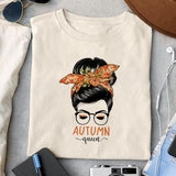 Autumn Queen sublimation design, png for sublimation, Autumn PNG, Positive vibe PNG, Autumn vibe PNG