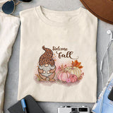 Welcome Fall sublimation design, png for sublimation, Autumn PNG, Positive vibe PNG, Autumn vibe PNG