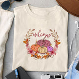 Welcome sublimation design, png for sublimation, Autumn PNG, Positive vibe PNG, Autumn vibe PNG