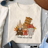 Wild about Fall sublimation design, png for sublimation, Autumn PNG, Positive vibe PNG, Autumn vibe PNG