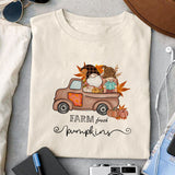 Farm fresh pumpkins sublimation design, png for sublimation, Autumn PNG, Positive vibe PNG, Autumn vibe PNG