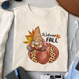 Welcome fall sublimation design, png for sublimation, Autumn PNG, Positive vibe PNG, Autumn vibe PNG