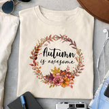 Autumn is awesome Sublimation design, png for sublimation, Autumn PNG, Positive vibe PNG, Autumn vibe PNG