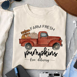 Farm fresh pumpkins Free Delivery sublimation design, png for sublimation, Autumn PNG, Positive vibe PNG, Autumn vibe PNG