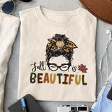 Fall is beautiful Sublimation design, png for sublimation, Autumn PNG, Positive vibe PNG, Autumn vibe PNG