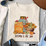 Autumn is my jam Sublimation design, png for sublimation, Autumn PNG, Positive vibe PNG, Autumn vibe PNG