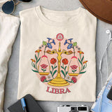 Libra sublimation design, png for sublimation, Zodiac PNG, Birthday PNG