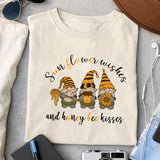 Sun flower wishes and honey bee kisses Sublimation 