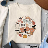 My 1st Boo sublimation design, png for sublimation, Boo halloween design, Halloween styles, Retro halloween design