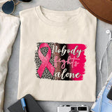 Nobody fights alone sublimation