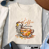 Coffee please sublimation design, png for sublimation, Autumn PNG, Autumn Coffee PNG