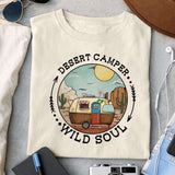 Desert Camper Wild soul sublimation, png for sublimation, Camp Life Png, camping vibes png