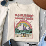 I'd rather be camping sublimation design, png for sublimation, Camp Life Png, camping vibes png, hobbies png