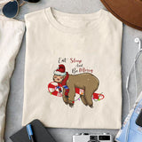 Merry slothmas sublimation design, png for sublimation, Christmas PNG,  Christmas Animals PNG