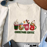 Christmas coffee sublimation design, png for sublimation, Christmas PNG, Christmas Coffee PNG