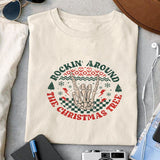 Rockin' Around The Christmas Tree sublimation design, png for sublimation, Christmas PNG,  Christmas SVG