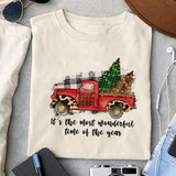 It's the most wonderful time of the year sublimation design, png for sublimation, Christmas PNG, Christmas vibes PNG