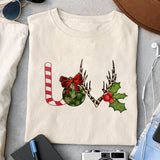 Love sublimation design, png for sublimation, Christmas PNG, Christmas vibes PNG