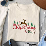 Christmas vibes sublimation design, png for sublimation, Christmas PNG, Christmas vibes PNG