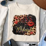 Kiss me at Midnight sublimation design, png for sublimation, Christmas PNG, Christmas vibes PNG