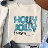 Holly Jolly season sublimation design, png for sublimation, Christmas PNG, Christmas vibes PNG