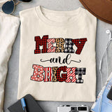 Merry and Bright sublimation design, png for sublimation, Christmas PNG, Christmas vibes PNG