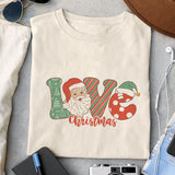 Love Christmas sublimation design, png for sublimation, Christmas PNG, Christmas vibes PNG