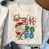 Ho ho ho sublimation design, png for sublimation, Christmas PNG, Christmas vibes PNG