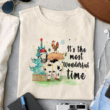 It's the most wonderful time sublimation design, png for sublimation, Christmas PNG, Christmas vibes PNG