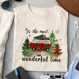 It's the most wonderful time sublimation design, png for sublimation, Christmas PNG, Christmas vibes PNG