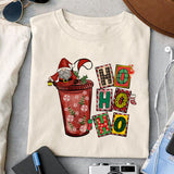 Ho ho ho sublimation design, png for sublimation, Christmas PNG, Drink and Gnomes PNG