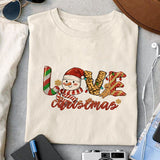 Love christmas sublimation design, png for sublimation, Christmas PNG, Christmas vibes PNG