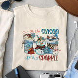 Tis the season to sparkle sublimation design, png for sublimation, Christmas PNG, Christmas vibes PNG