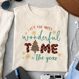 It's the most wonderful time of the year SVG PNG design, png for sublimation, Christmas PNG,  Christmas SVG