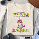 People should seriously stop expecting normal from me sublimation design, png for sublimation, Christmas PNG, Christmas vibes PNG