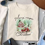 Merry camper Christmas sublimation design, png for sublimation, Christmas PNG, Christmas vibes PNG