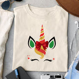 Unicorn sublimation design, png for sublimation, Christmas PNG, Christmas vibes PNG