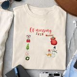 12 days of nursing sublimation design, png for sublimation, Christmas PNG, Christmas vibes PNG