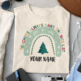 The teachers always make the nice list sublimation design, png for sublimation, Christmas PNG, Christmas vibes PNG