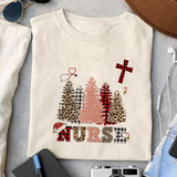 Blessed Nurse sublimation design, png for sublimation, Christmas PNG, Christmas vibes PNG