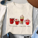 Have yourself a merry little coffee sublimation design, png for sublimation, Christmas PNG, Christmas vibes PNG