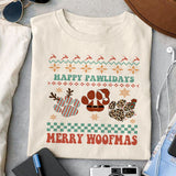 Happy pawlidays Merry woofmas design, png for sublimation, Christmas PNG,  Christmas SVG