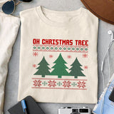 Oh christmas tree sublimation design, png for sublimation, Christmas PNG,  Christmas SVG