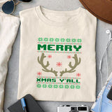 Merry Xmas Y'all sublimation design, png for sublimation, Christmas PNG,  Christmas SVG